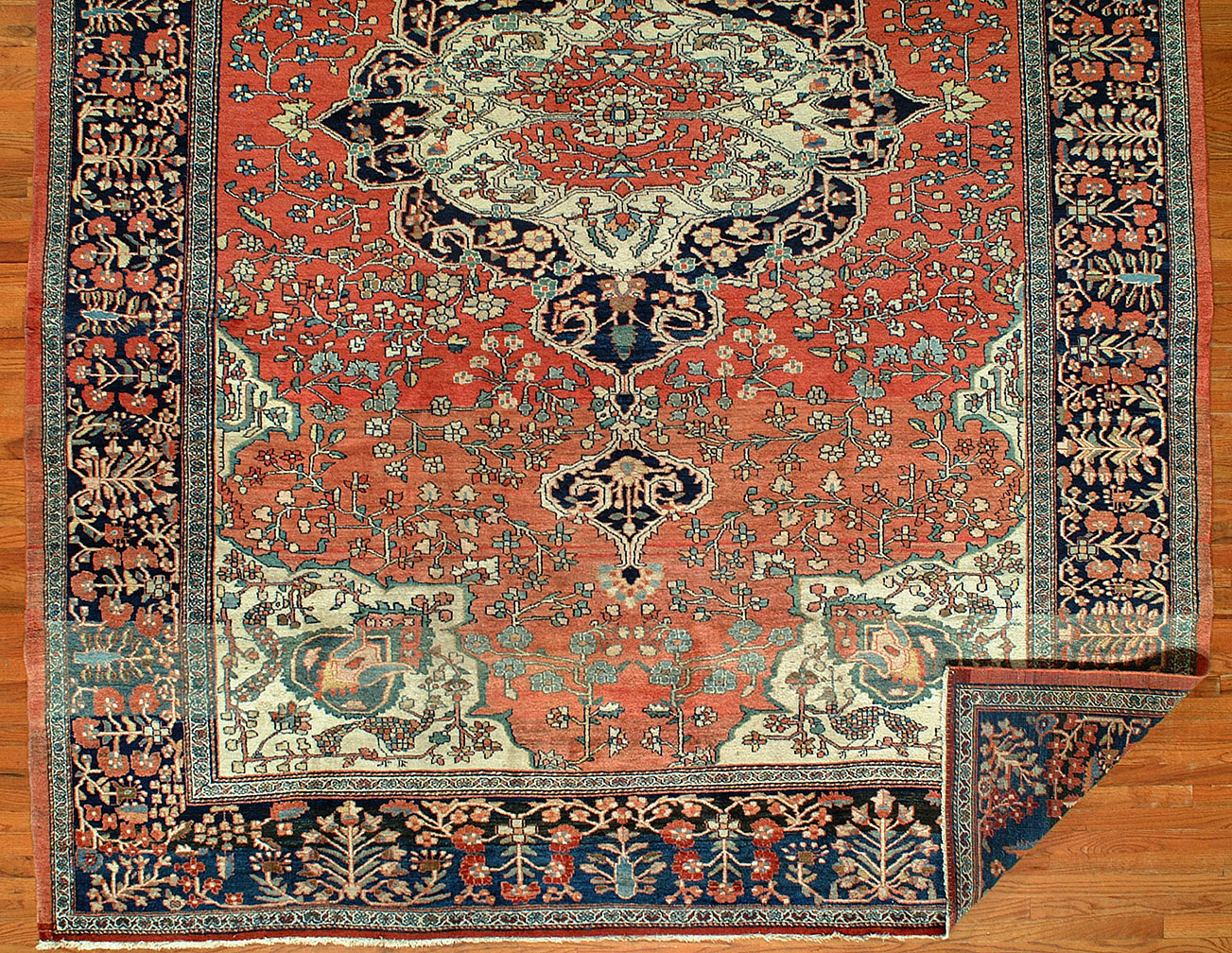 Antique sarouk, fereghan Carpet - # 52135