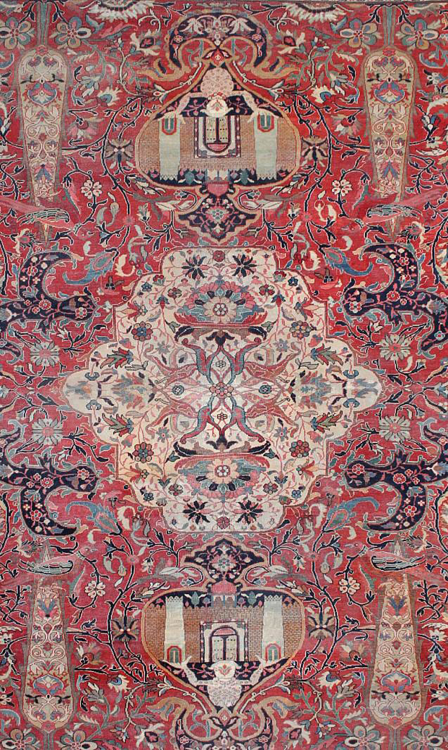 Antique sarouk, fereghan Carpet - # 54632