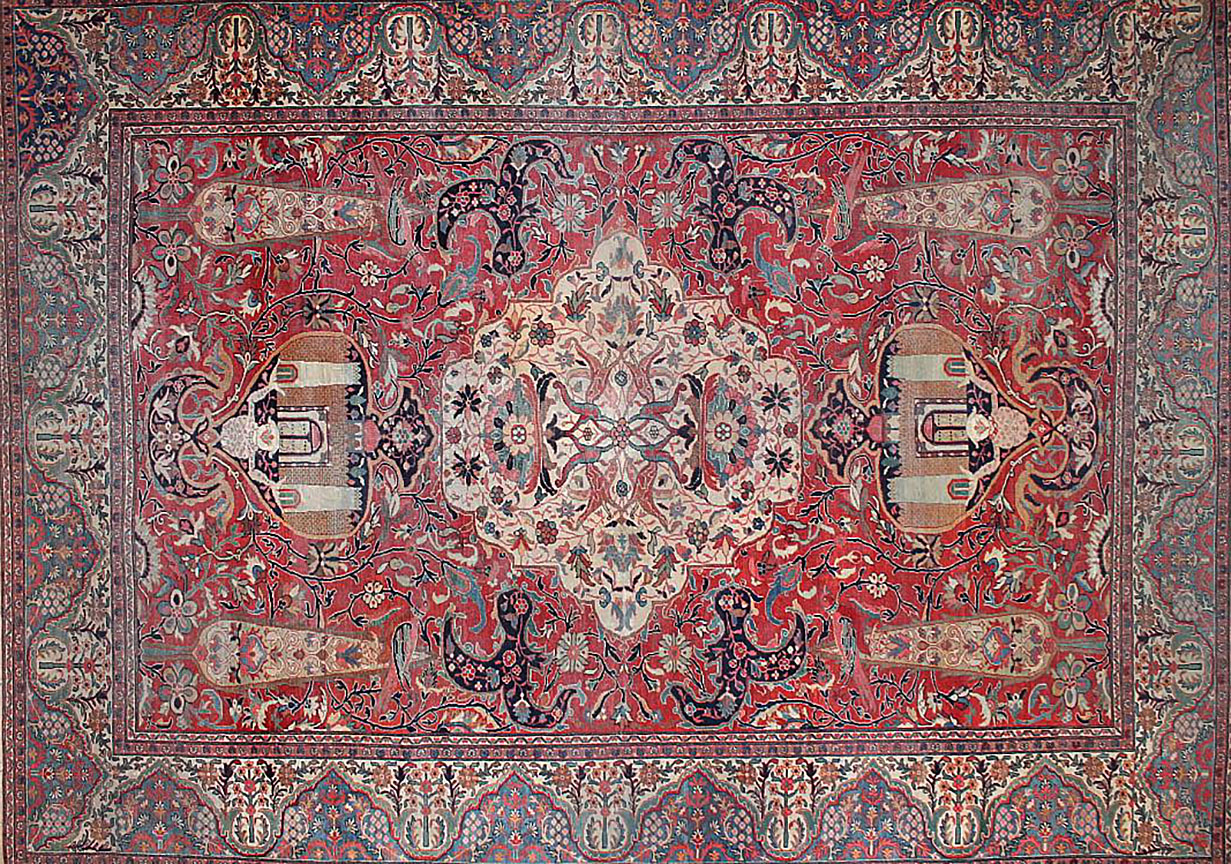 Antique sarouk, fereghan Carpet - # 54632