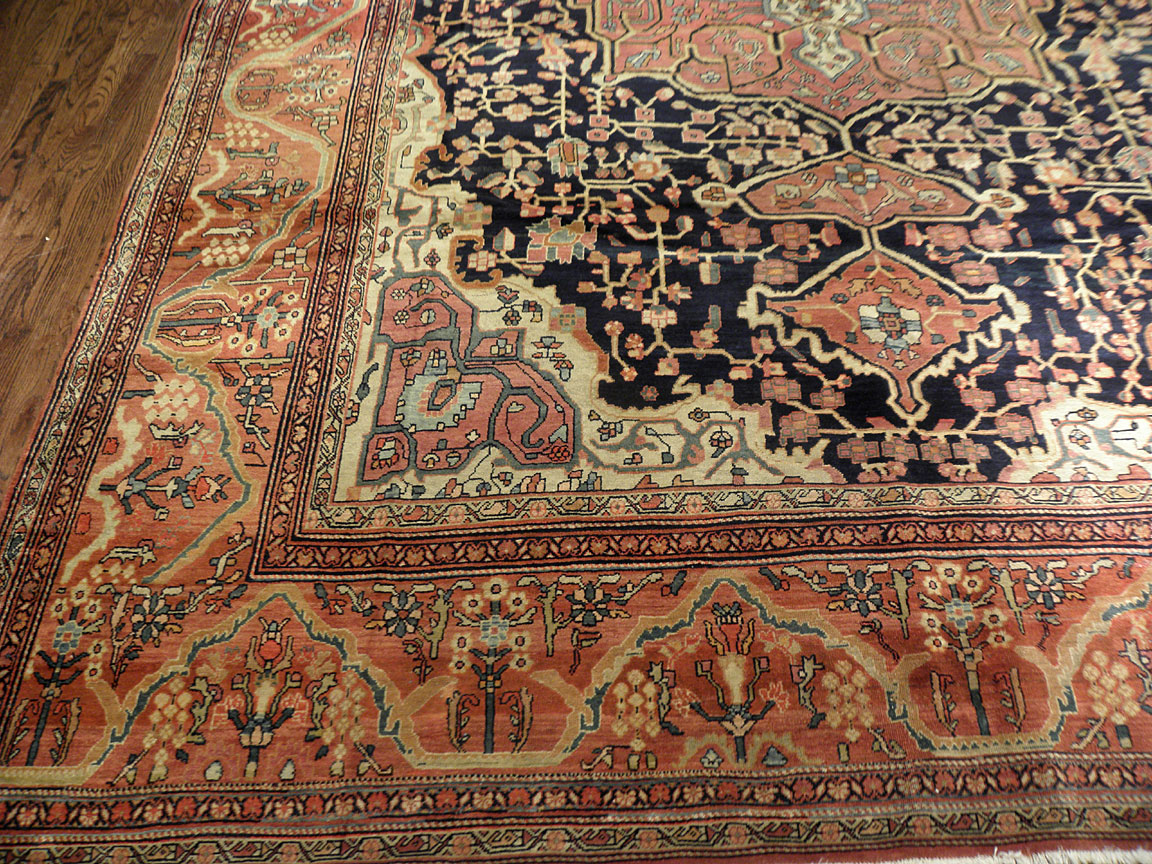 Antique sarouk, fereghan Carpet - # 6983