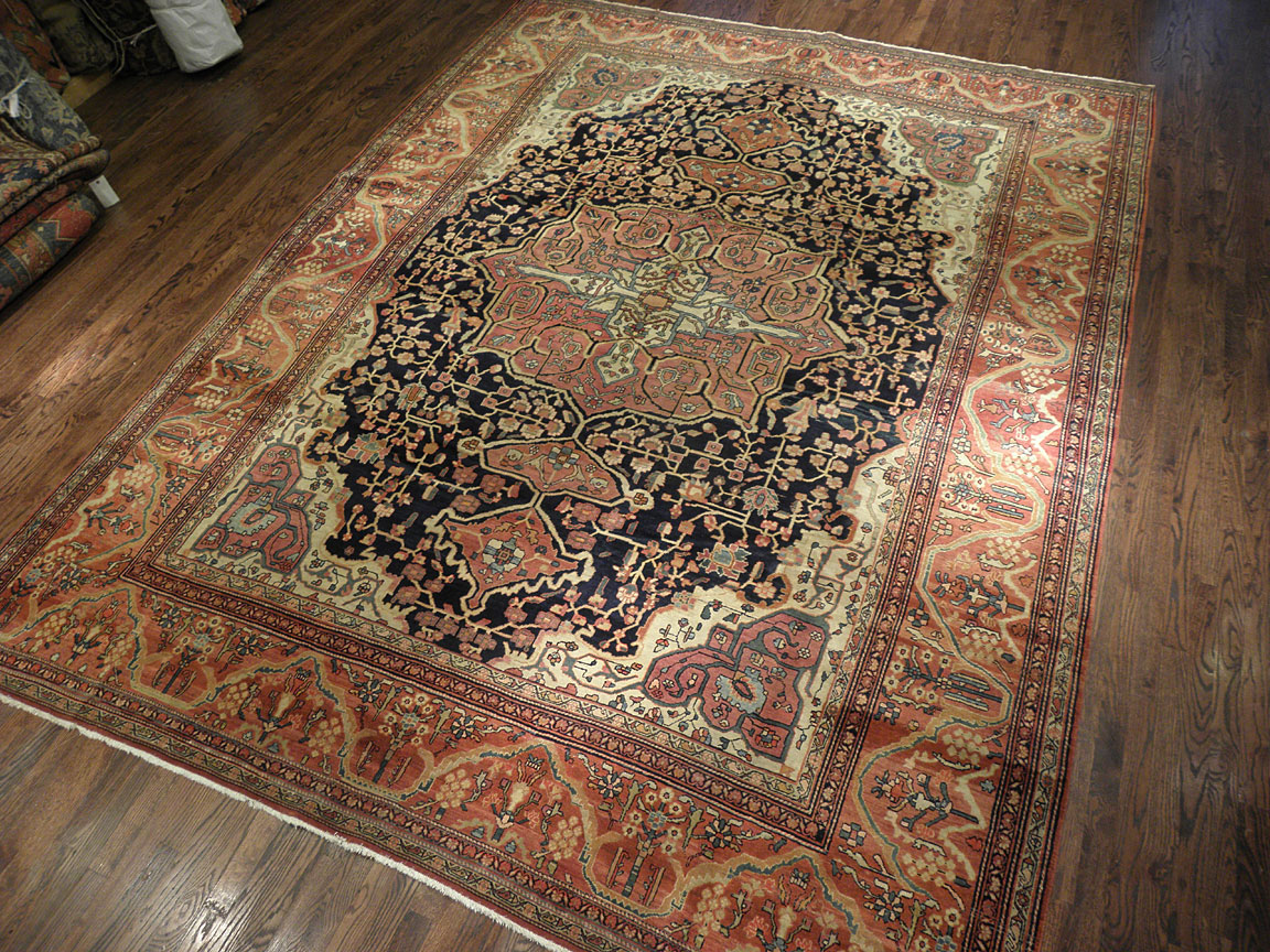Antique sarouk, fereghan Carpet - # 6983