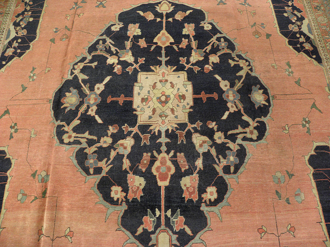Antique sarouk, fereghan Carpet - # 6986