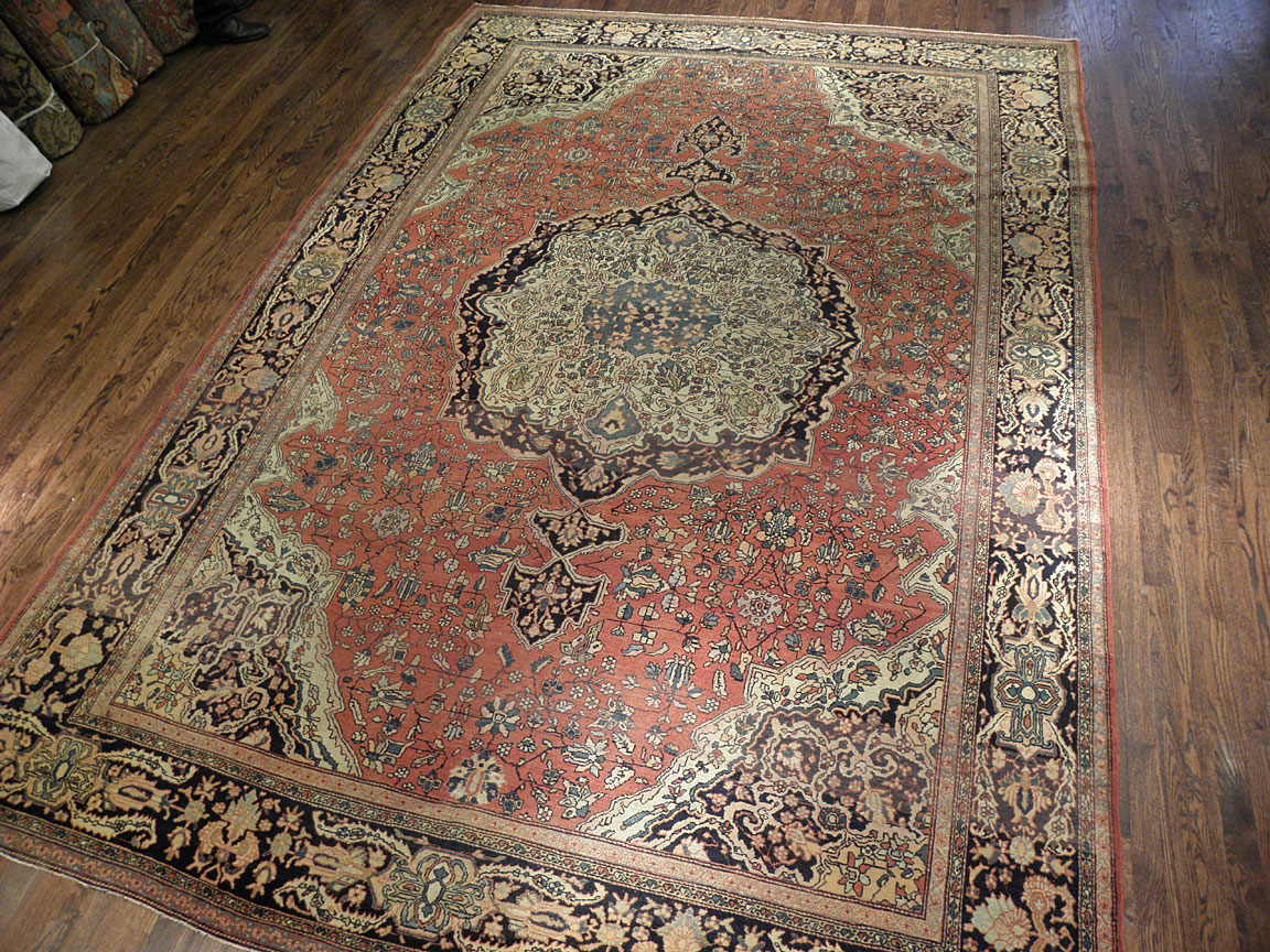 Antique sarouk, fereghan Carpet - # 6990