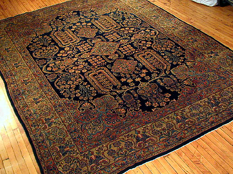 Antique sarouk, mohajeran Carpet - # 1885