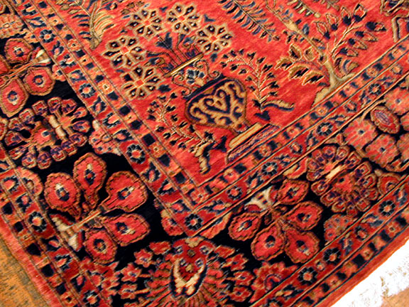 Antique sarouk, mohajeran Carpet - # 2384
