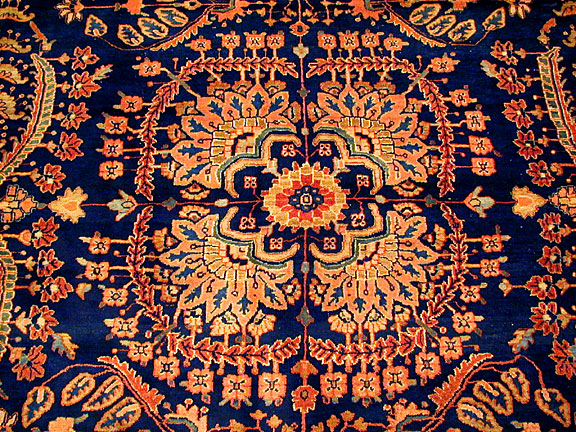 Antique sarouk, mohajeran Carpet - # 3427