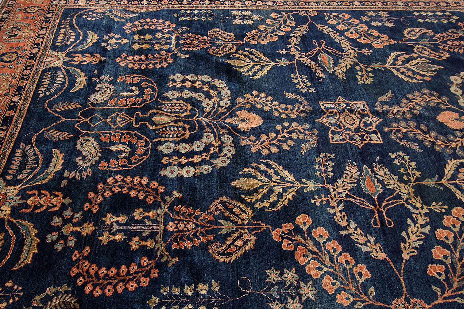 Antique sarouk, mohajeran Carpet - # 53412