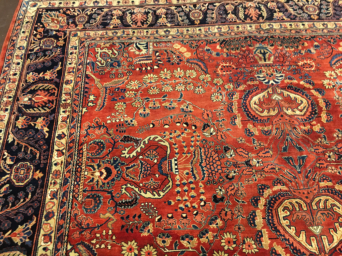 Antique sarouk, mohajeran Carpet - # 53457