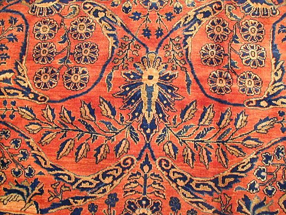 Antique sarouk, mohajeran Carpet - # 5360