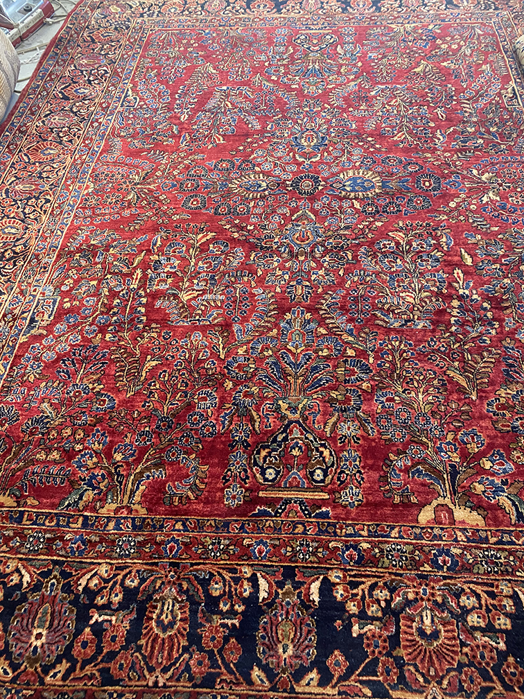 Antique sarouk, mohajeran Carpet - # 55510