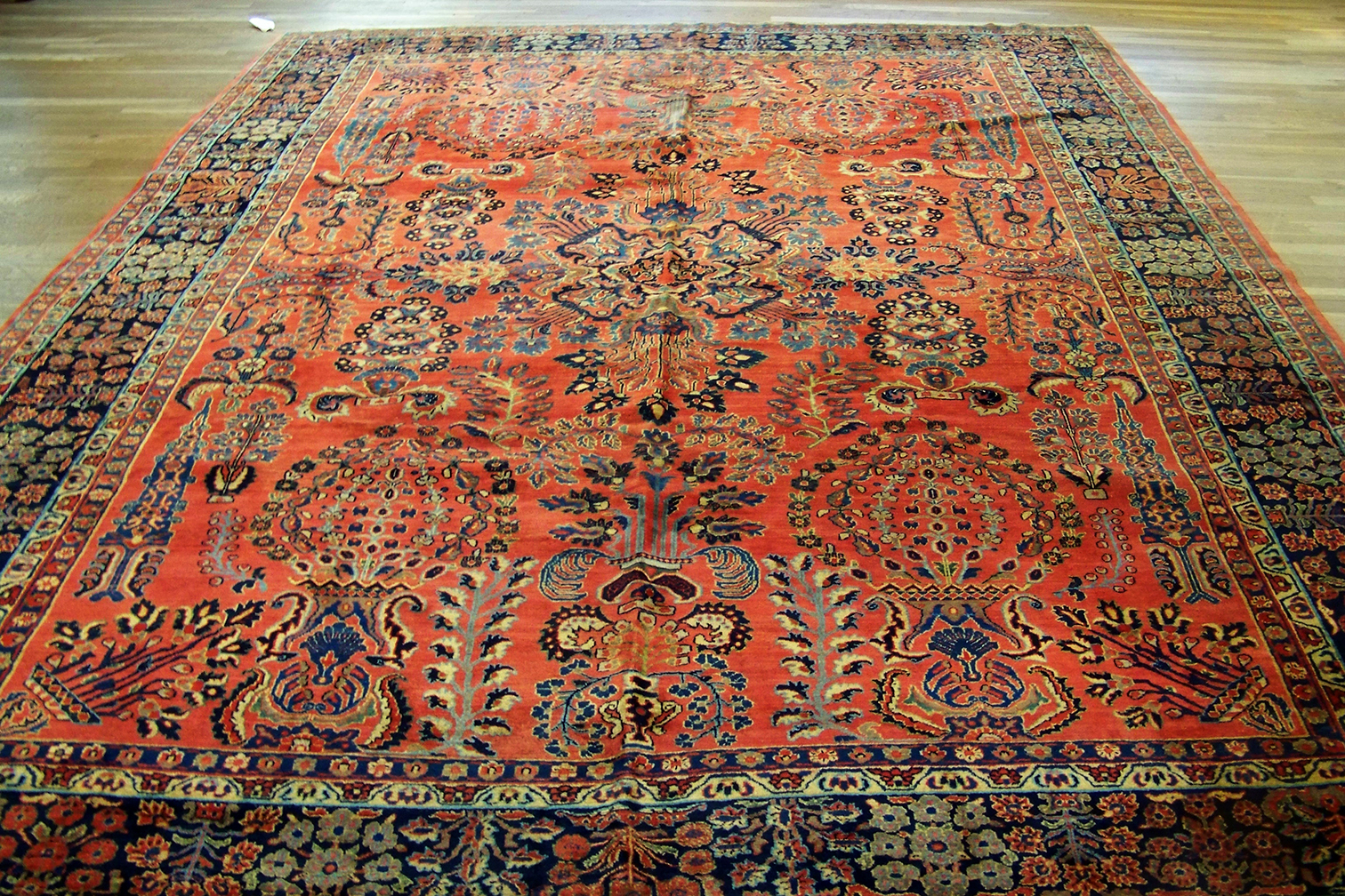 Antique sarouk, mohajeran Carpet - # 55513