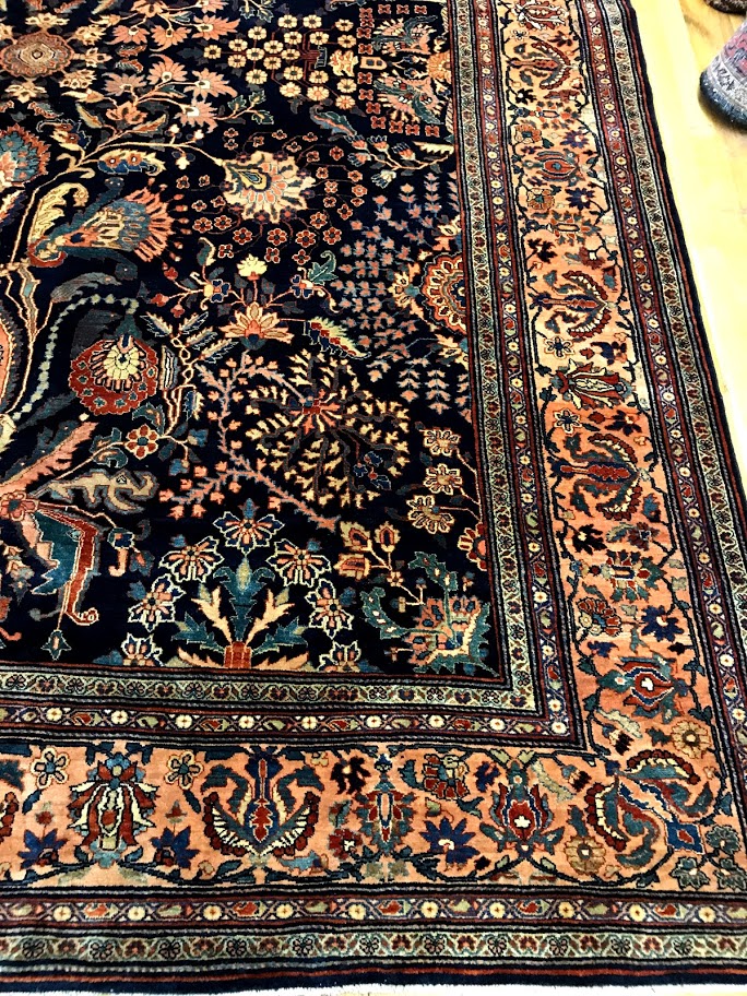 Antique sarouk, mohajeran Carpet - # 55521