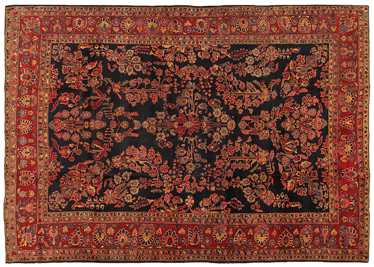 Antique sarouk, mohajeran Carpet - # 55623