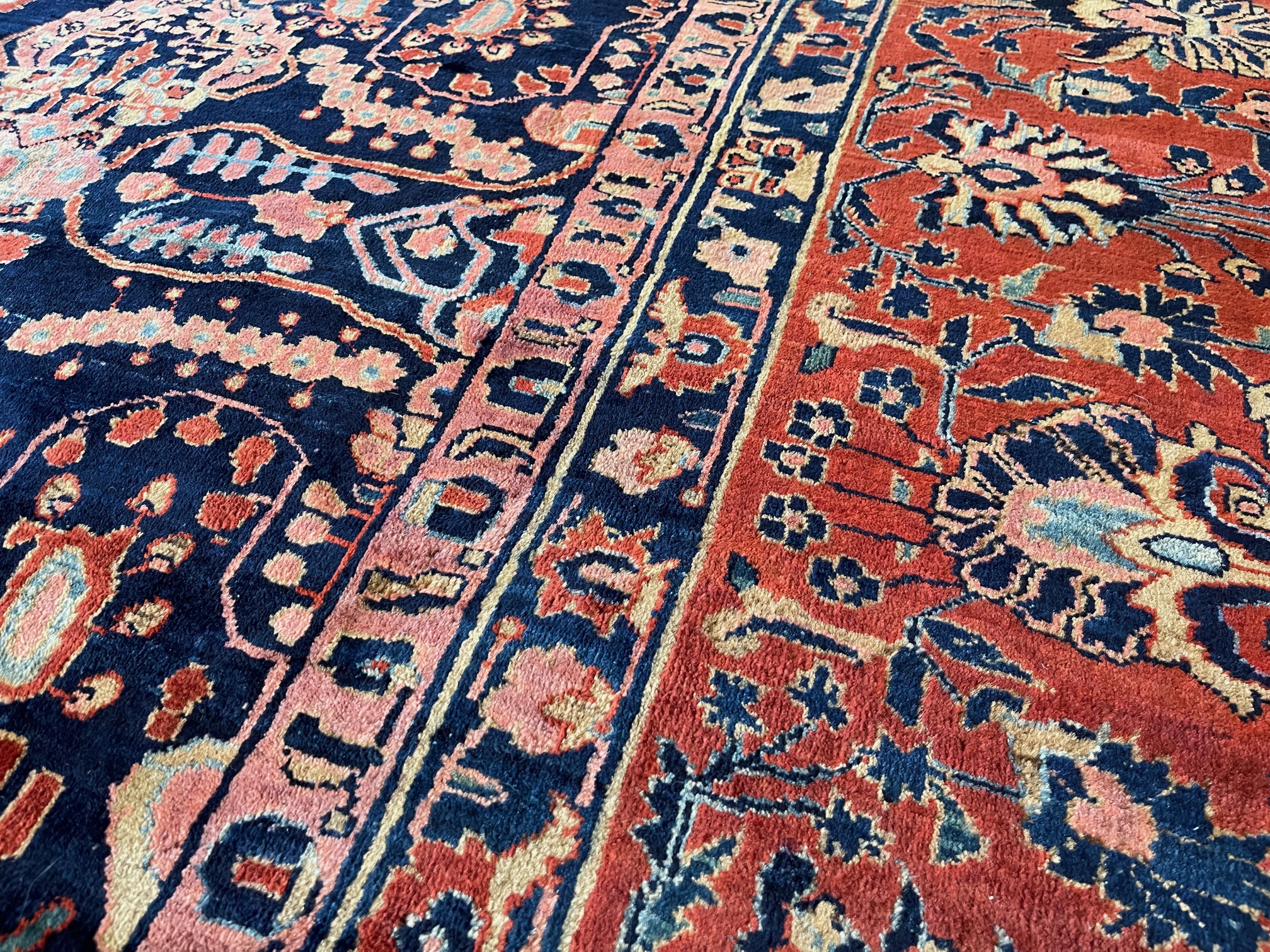 Antique sarouk, mohajeran Carpet - # 57947