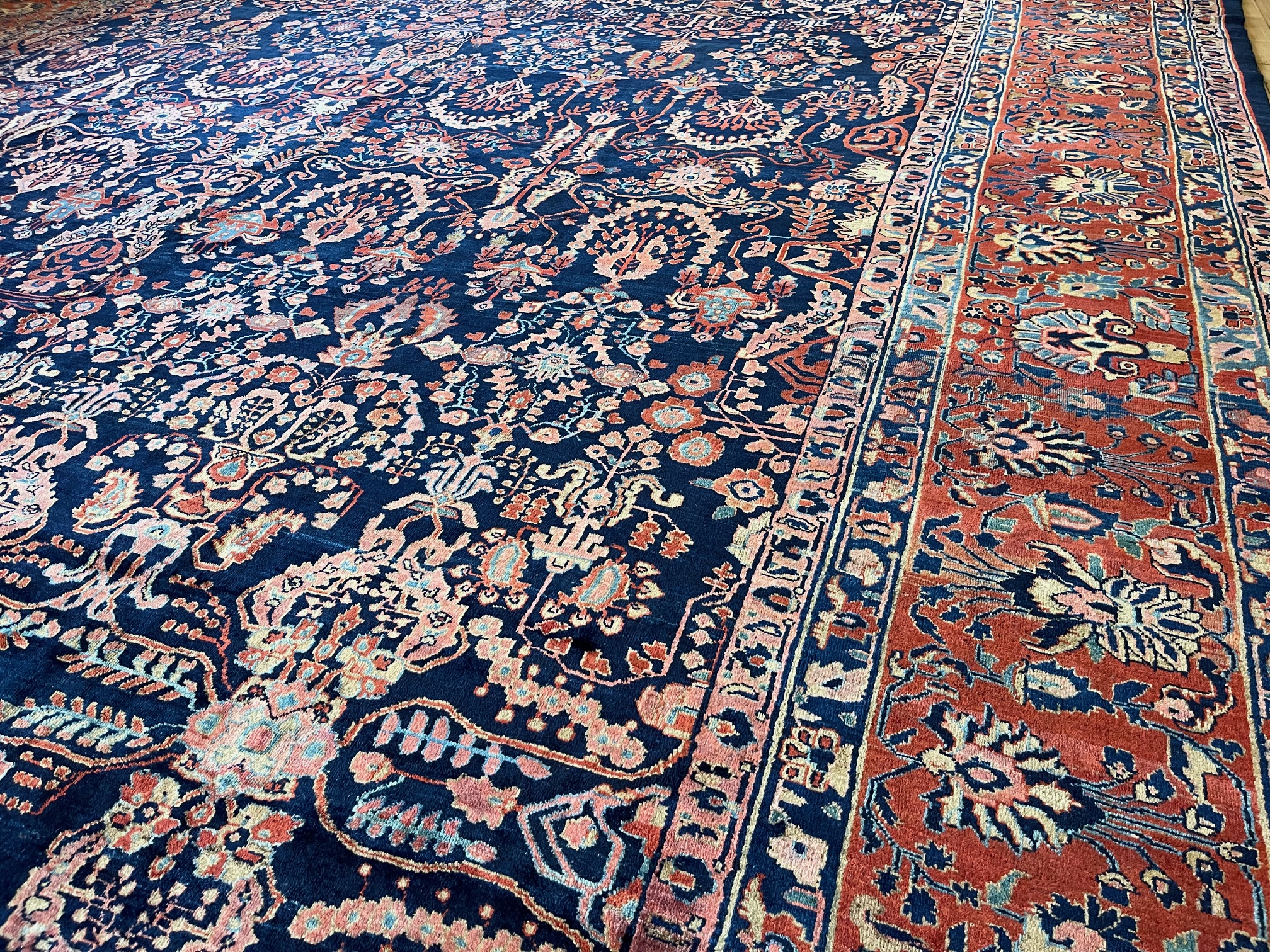 Antique sarouk, mohajeran Carpet - # 57947
