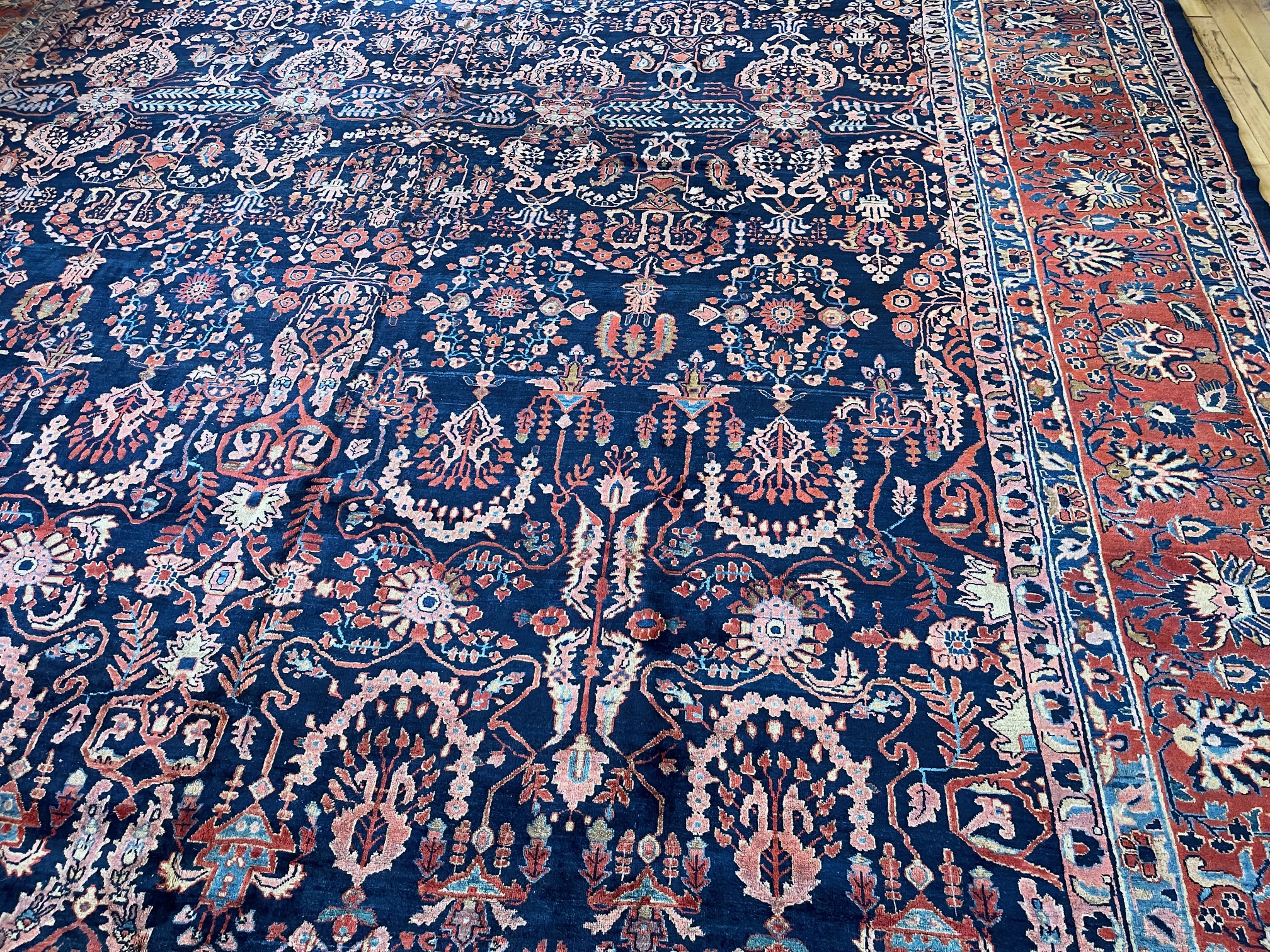 Antique sarouk, mohajeran Carpet - # 57947