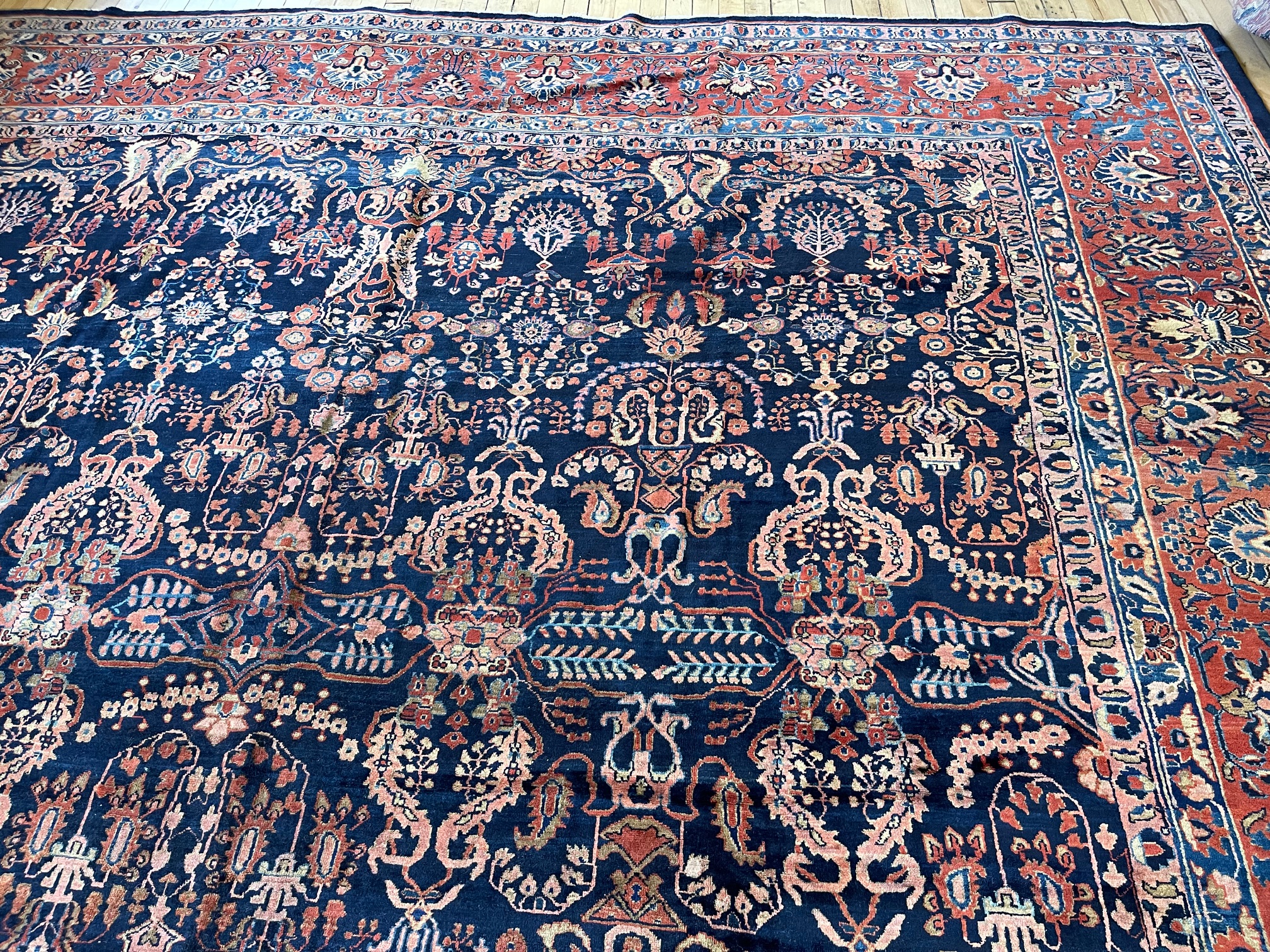 Antique sarouk, mohajeran Carpet - # 57947