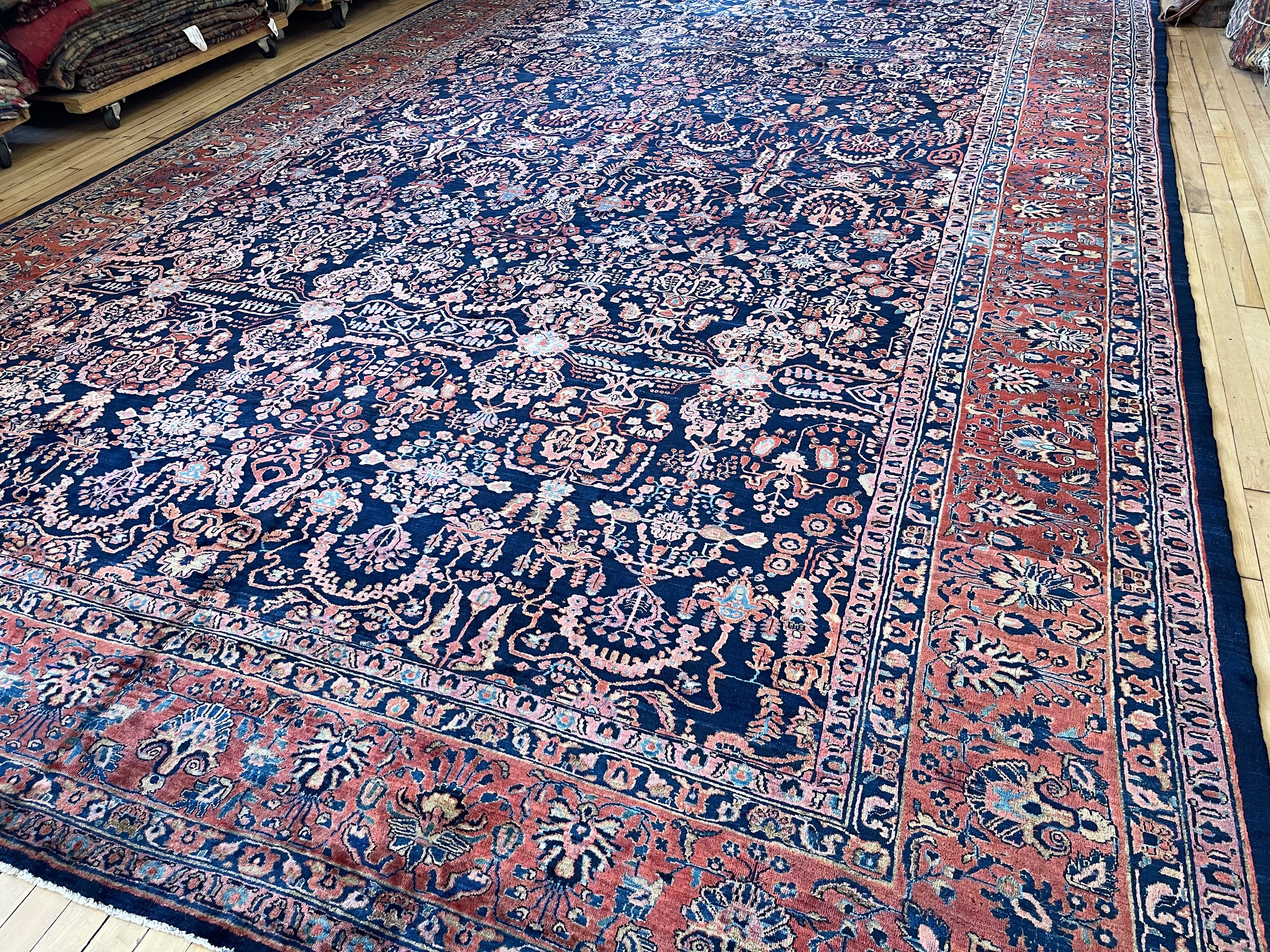 Antique sarouk, mohajeran Carpet - # 57947