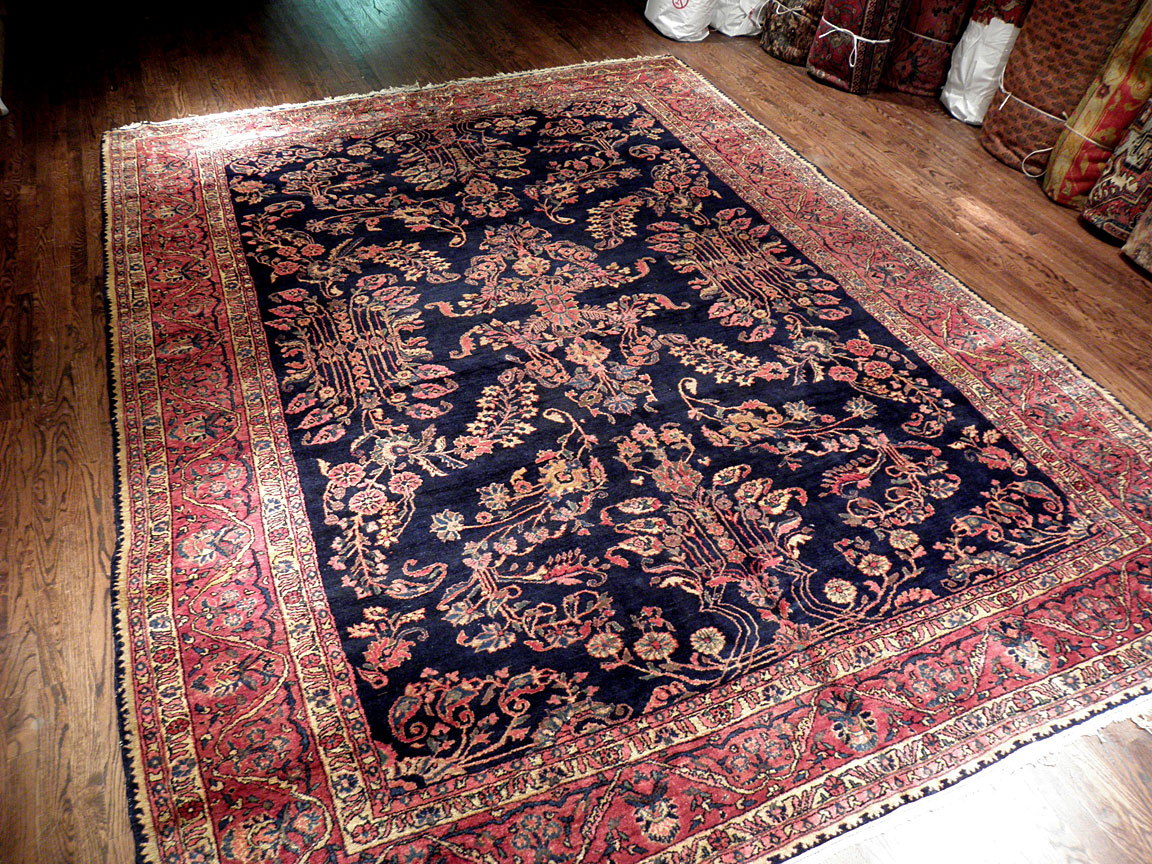 Antique sarouk, mohajeran Carpet - # 7486