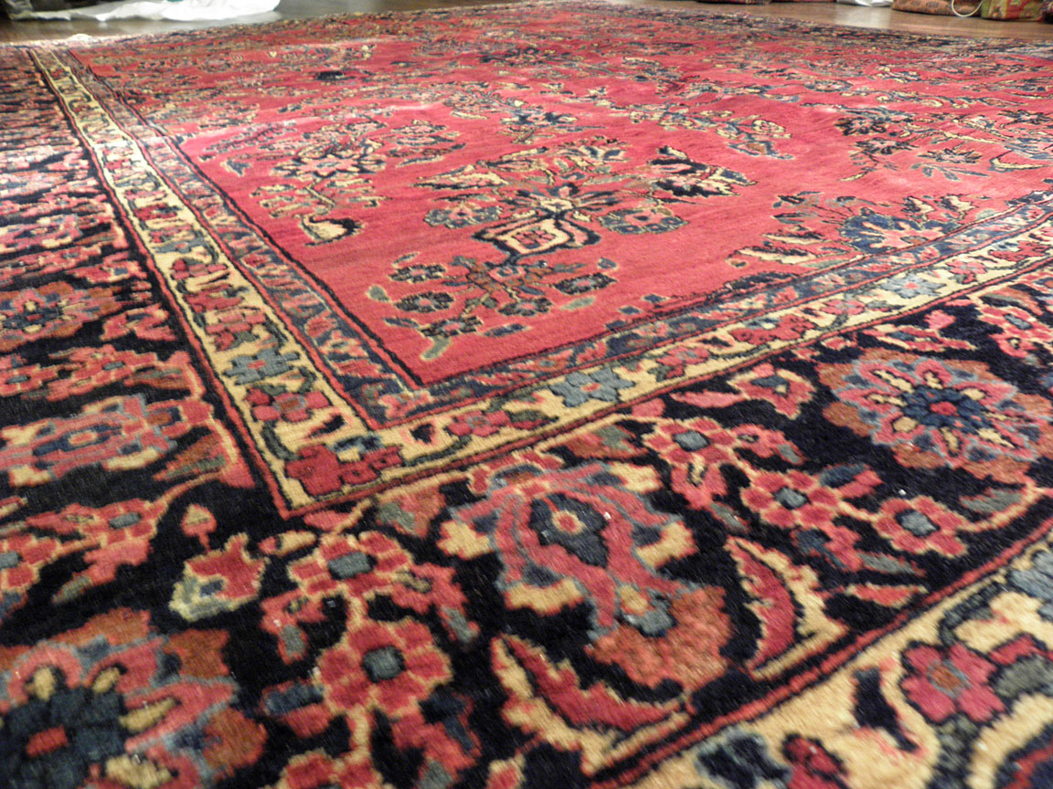 Antique sarouk, mohajeran Carpet - # 7487