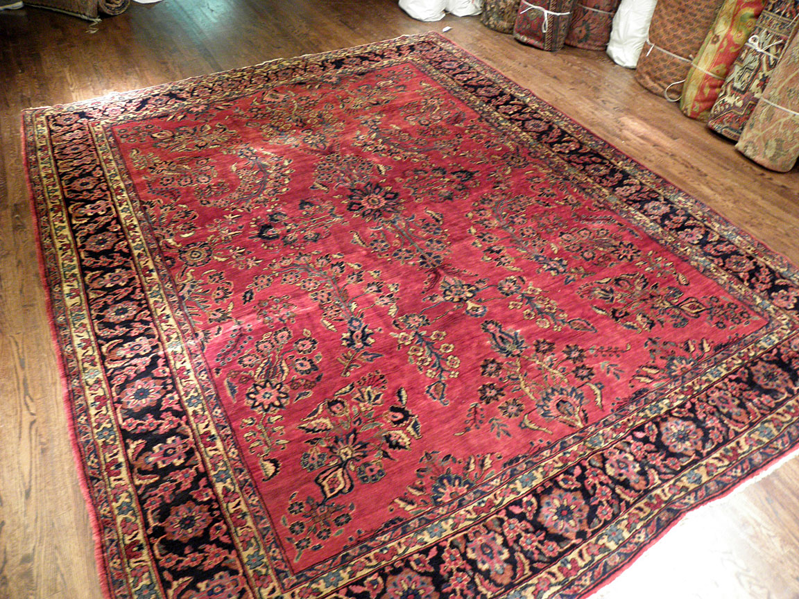Antique sarouk, mohajeran Carpet - # 7487