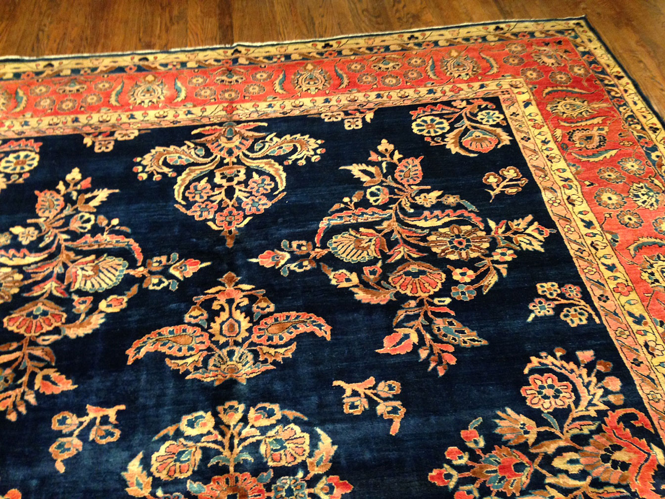 Antique sarouk, mohajeran Carpet - # 8917
