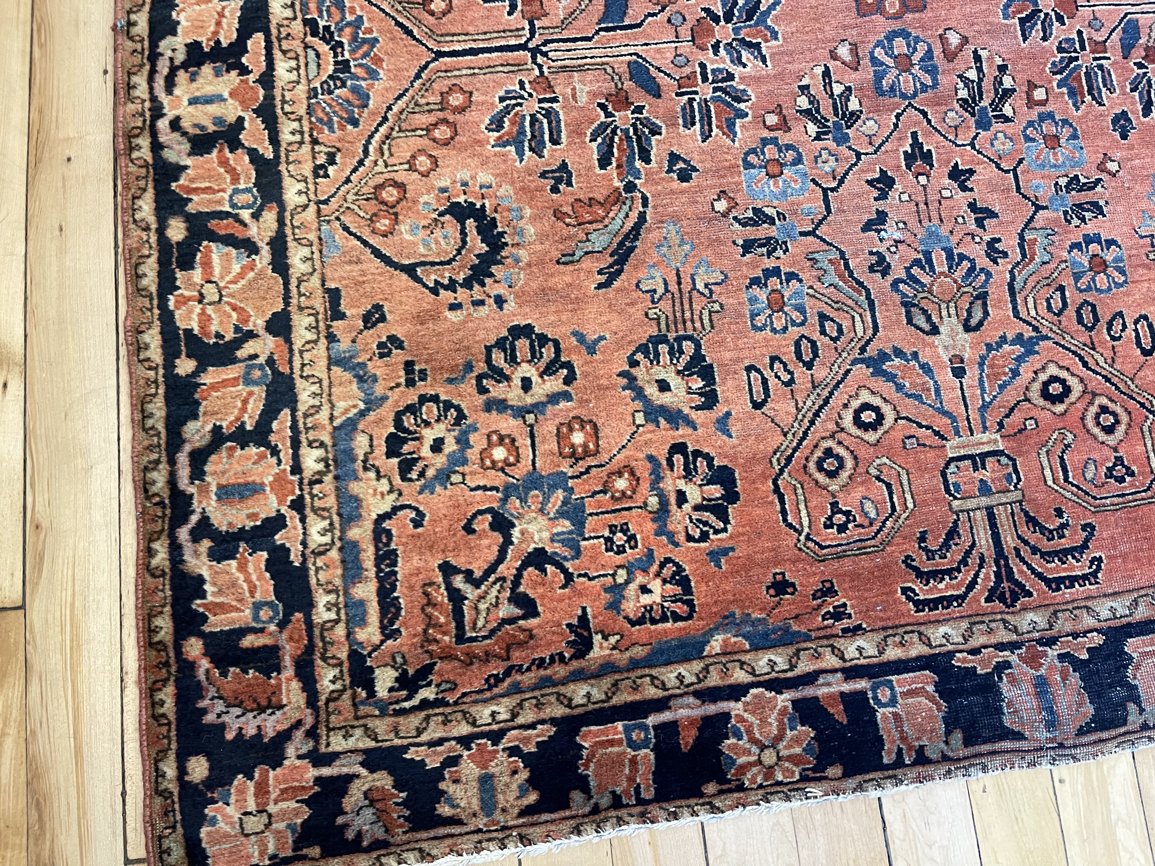 Antique sarouk, mohajeran Rug - # 78120