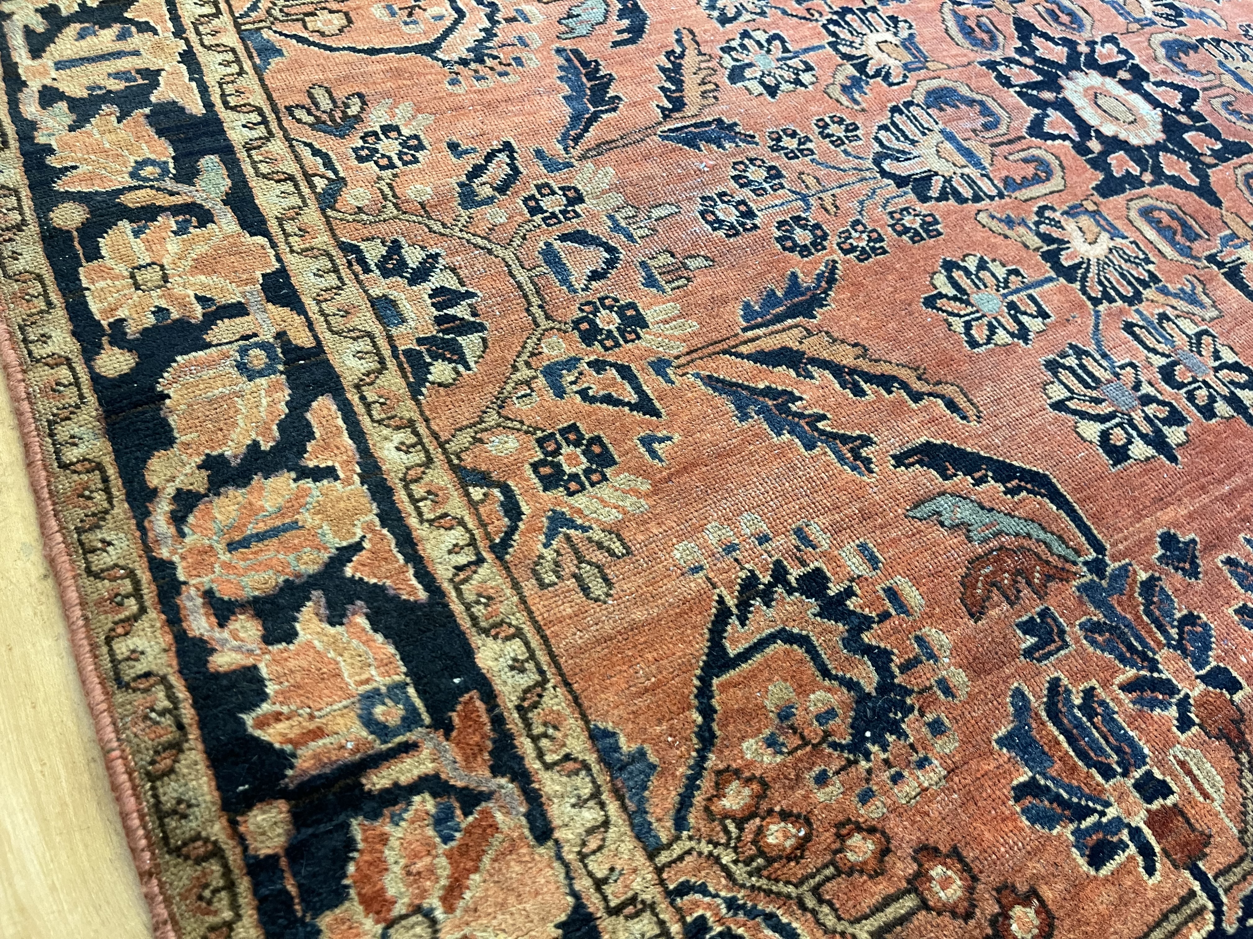 Antique sarouk, mohajeran Rug - # 78120