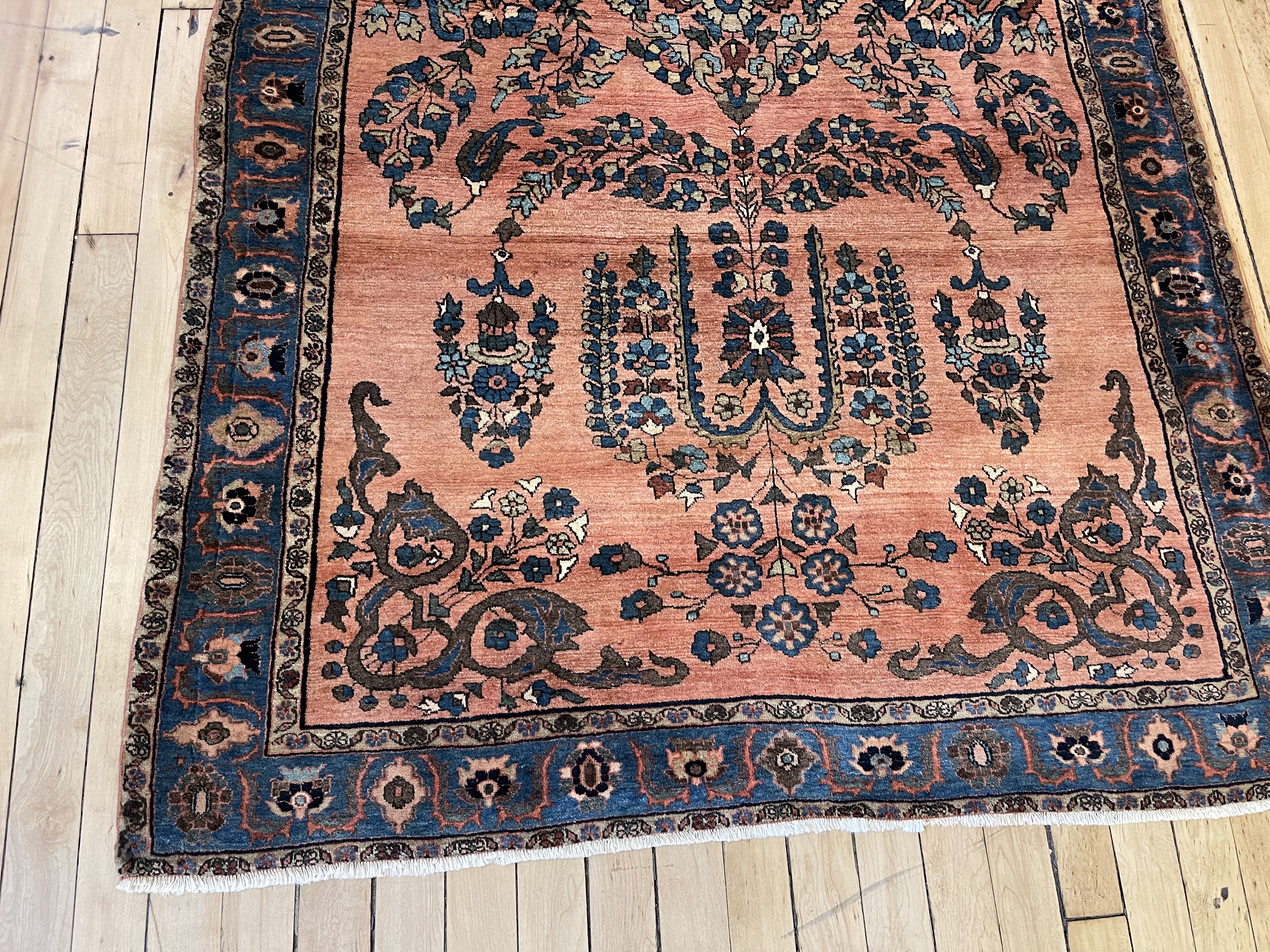 Antique sarouk Rug - # 78366