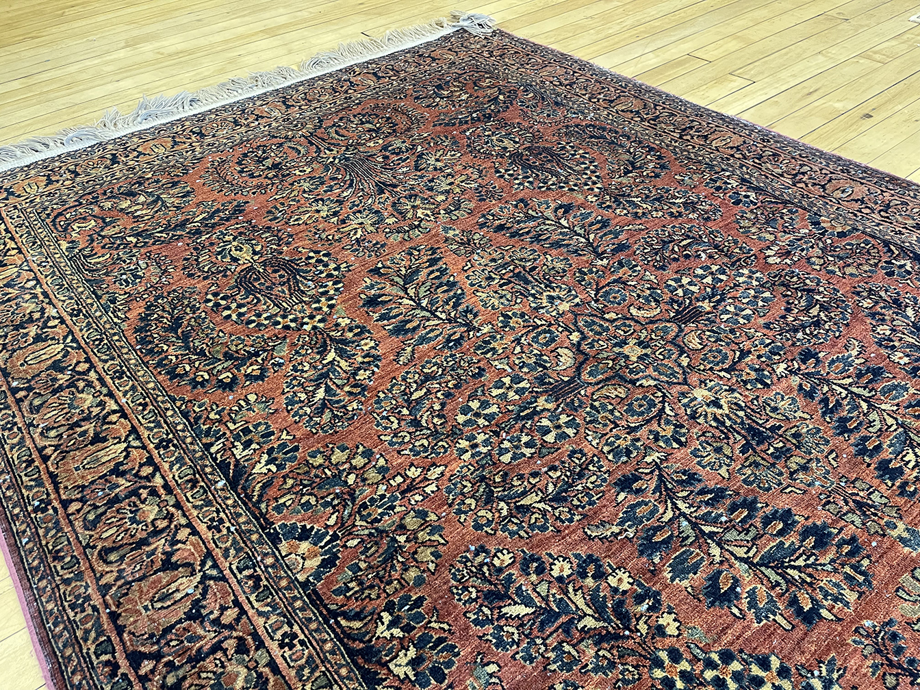 Antique sarouk Rug - # 78826