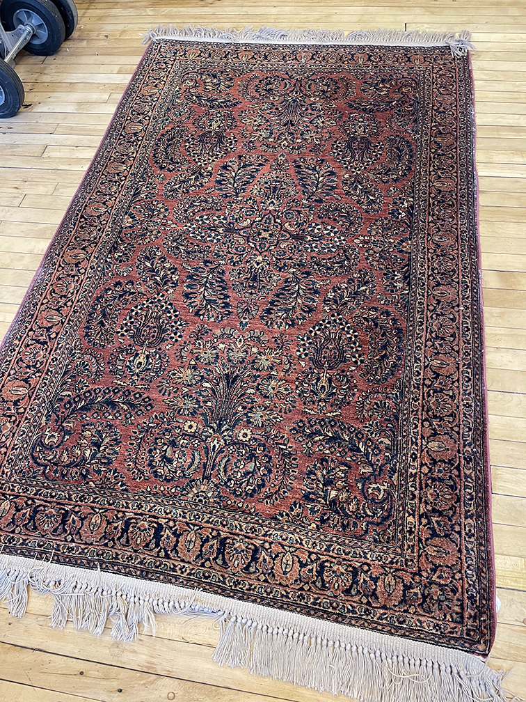 Antique sarouk Rug - # 78826