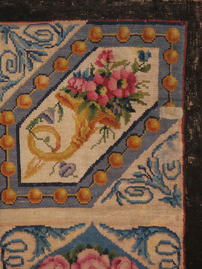Antique savonnerie Carpet - # 10686