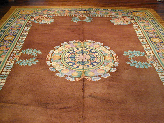 Antique savonnerie Carpet - # 3328