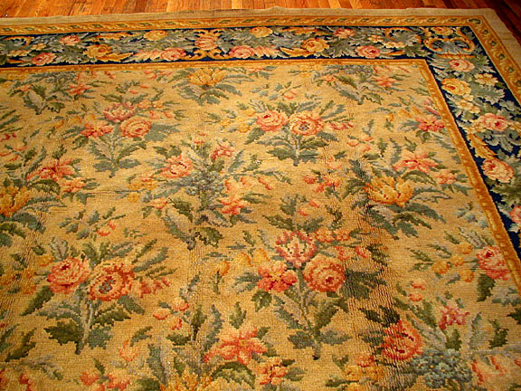 Antique savonnerie Carpet - # 3438