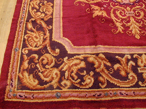 Antique savonnerie Carpet - # 3452