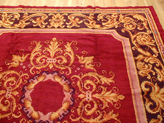 Antique savonnerie Carpet - # 3452