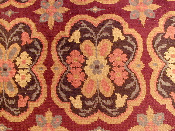Antique savonnerie Carpet - # 4211