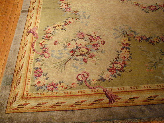 Antique savonnerie Carpet - # 4631
