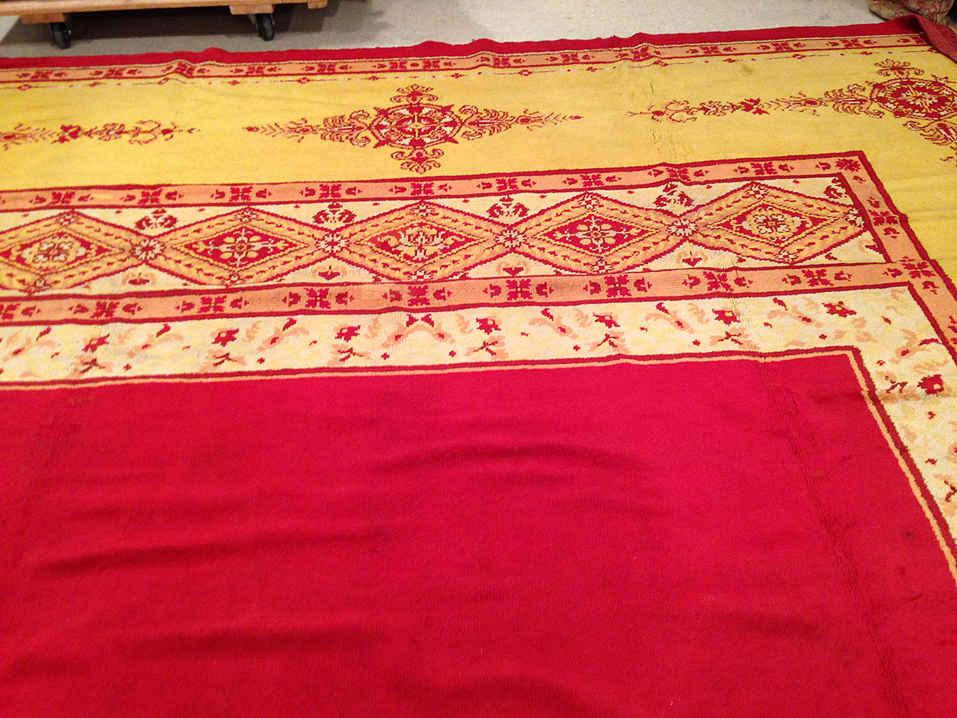 Antique savonnerie Carpet - # 50083