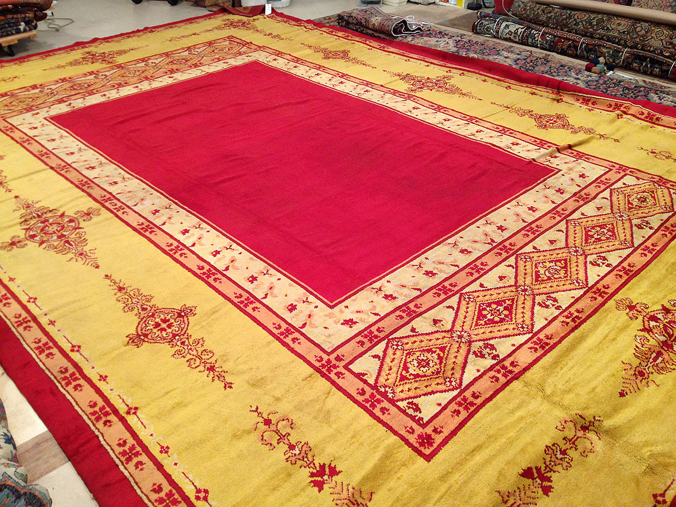 Antique savonnerie Carpet - # 50083