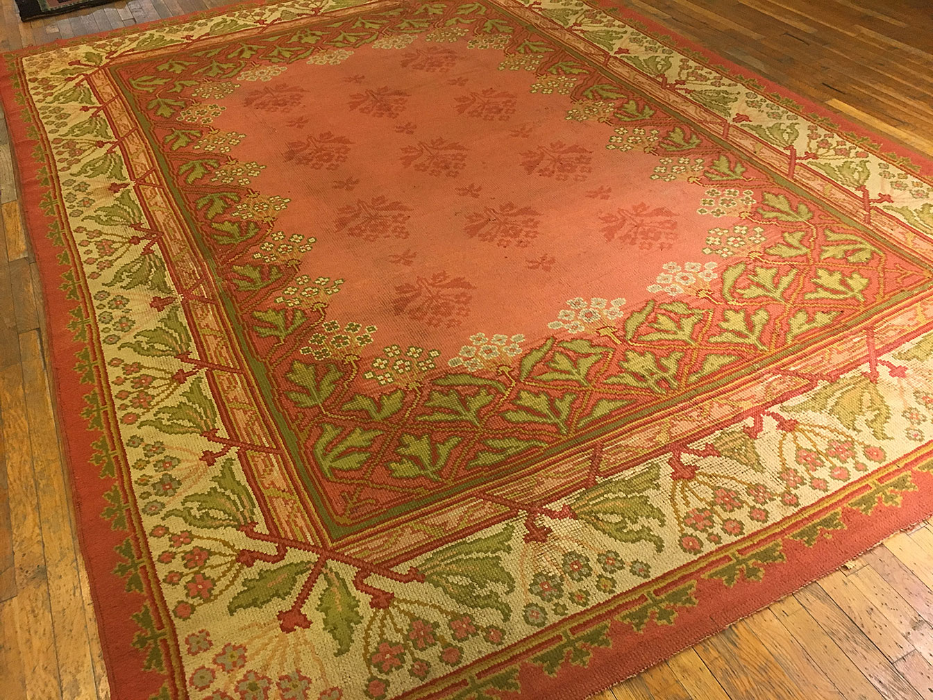 Antique savonnerie Carpet - # 52407