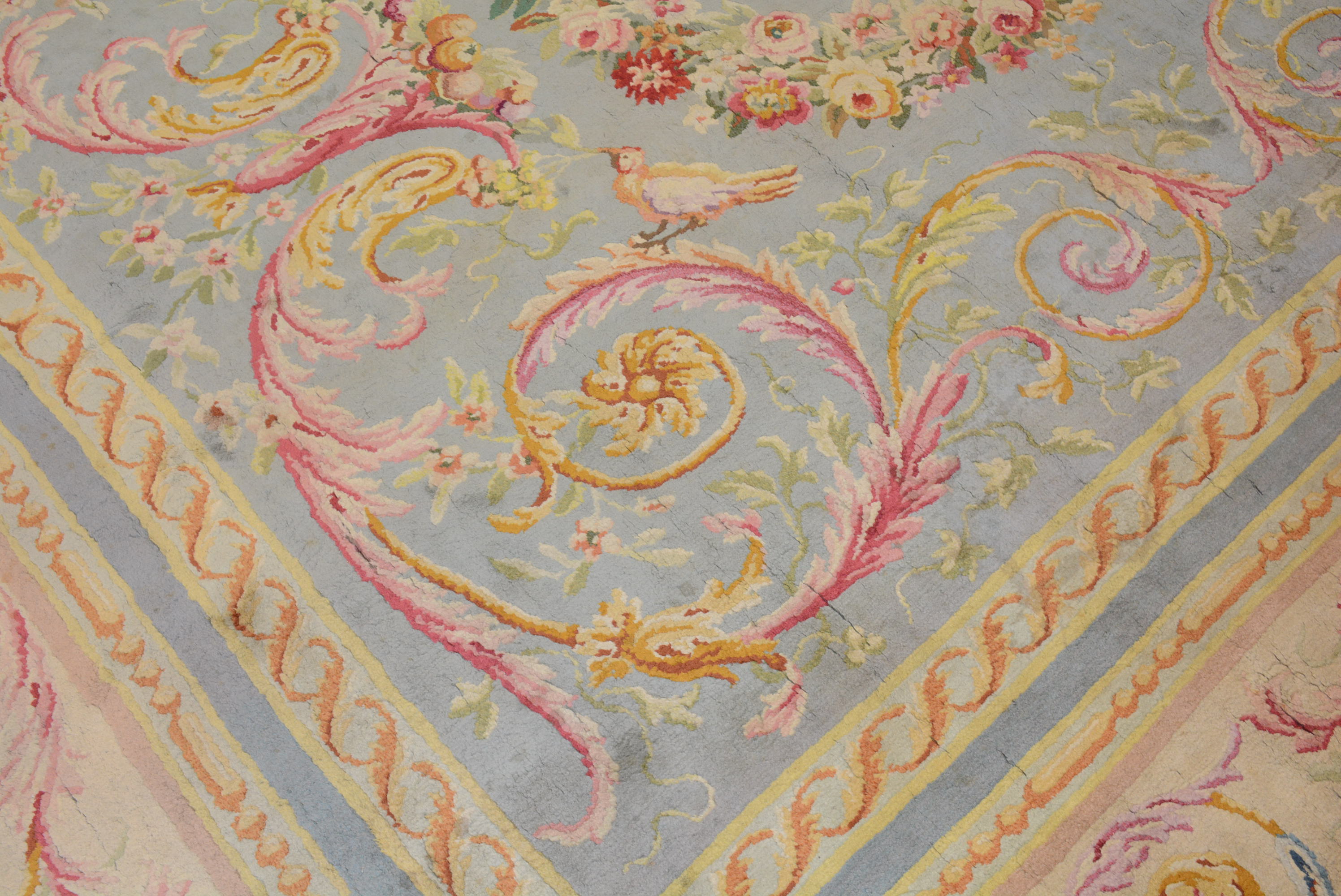 Antique savonnerie Carpet - # 54893