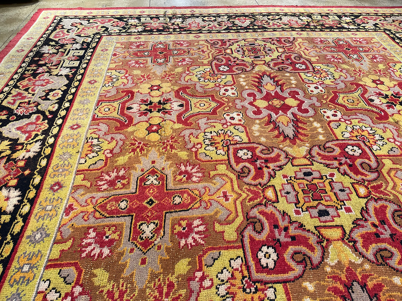 Antique savonnerie Carpet - # 57329