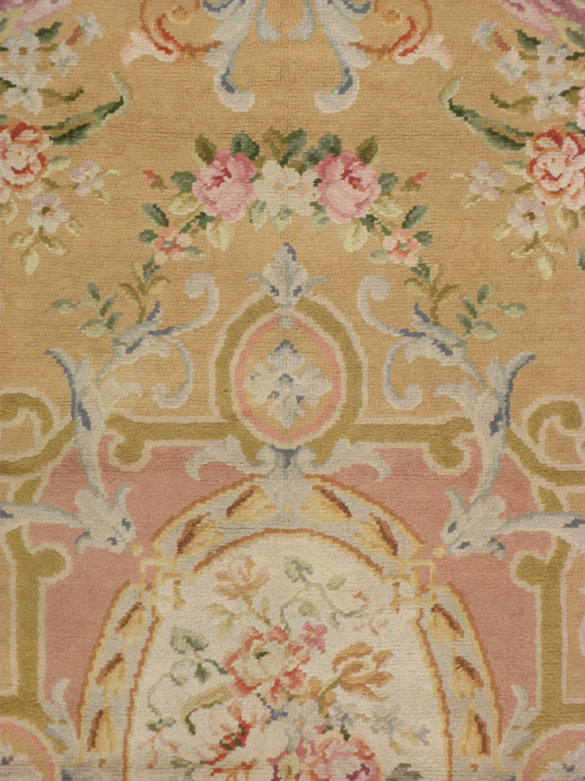 Antique savonnerie Carpet - # 7571