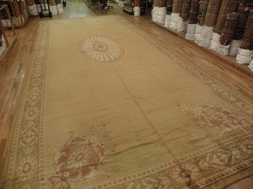 Antique savonnerie Carpet - # 8095