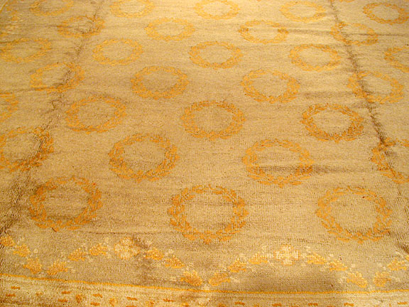 Antique savonnerie Carpet - # 90100