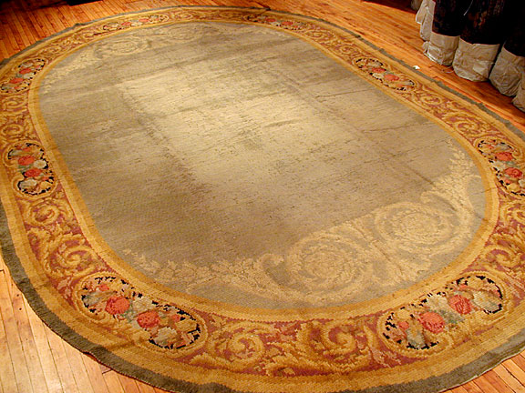 Antique savonnerie Carpet - # 90190