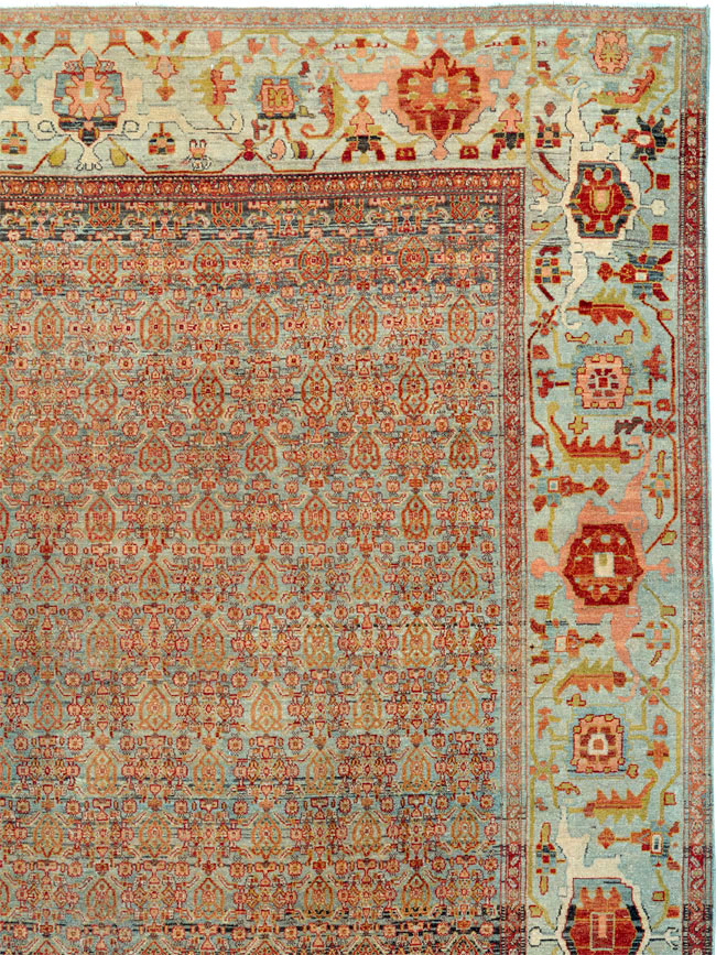 Antique senna Carpet - # 54245
