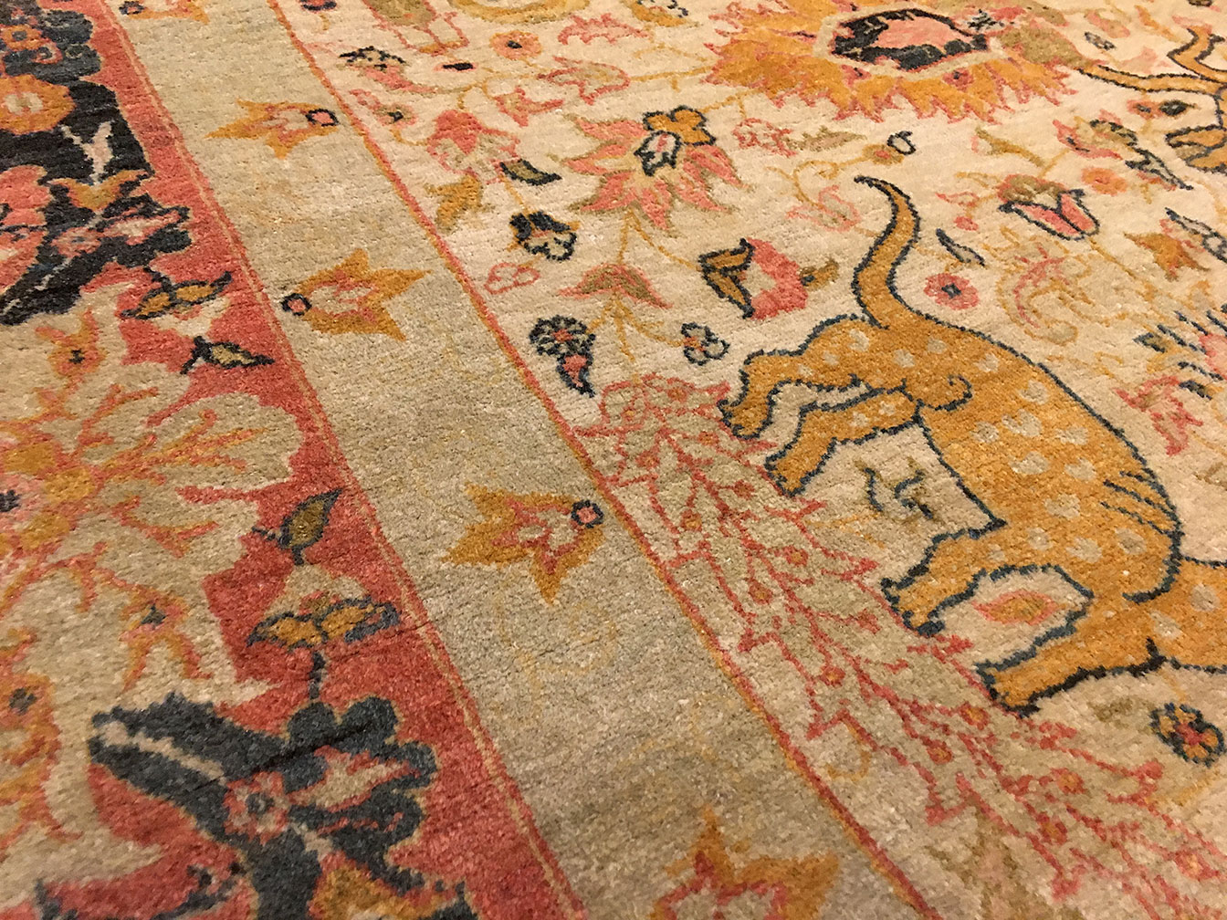Antique sevas Carpet - # 52612