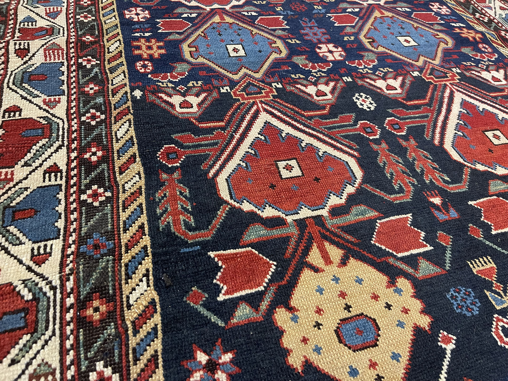 Antique shirvan Rug - # 58272